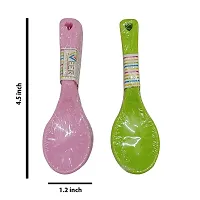 12 Pcs Food Plastic Kids Spoon ,Picnic Spoon ,Masala jar Spoon Set-thumb2