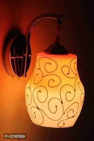 Vatsalya Associates Beautiful Glass Stylish Wall Lamp