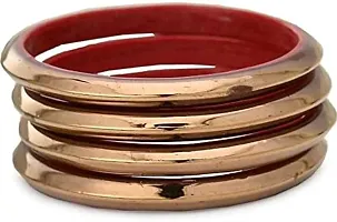 Vatsalya Associates Glass Designer Printed Bangles set for women & girls Casual & Office purpose Beautiful Bangles set (Multi 7, 2.2)-thumb2