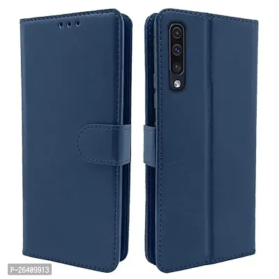 Samsung Galaxy A70, A70s Blue Flip Cover