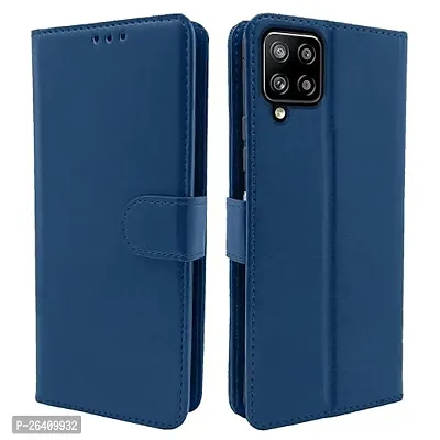 Samsung Galaxy M12 A12 F12 Blue Flip Cover
