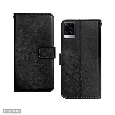 Vivo Y73 V20 V20 2021 Black Flip Cover