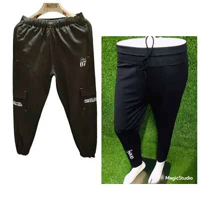 Elegant Track Pants For Men- 2 Pieces