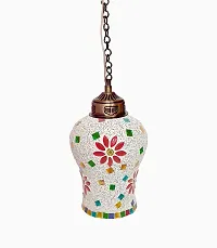 Stylish Glass Decorated Hanging Light (38 X 18 X 27 Cm, Multicolor, Bulb Not Included)-thumb2