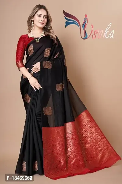 Classic Art Silk Woven Saree with Blouse piece