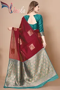 Classic Art Silk Woven Saree with Blouse piece-thumb4