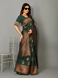 Beautiful Art Silk Embellished Saree With Blouse Piece for Women-thumb3