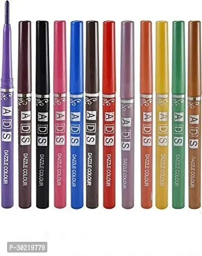 Beauty Pro Dazzle Color Eye and Lip Liner Pencil Dual Use 5 Gm Multicolor Matte Finish