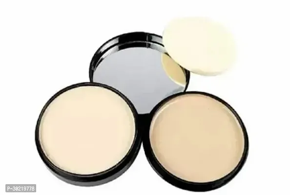 Beauty Powder Cake Matte 2 in 1 Compact Powder Compact-thumb0