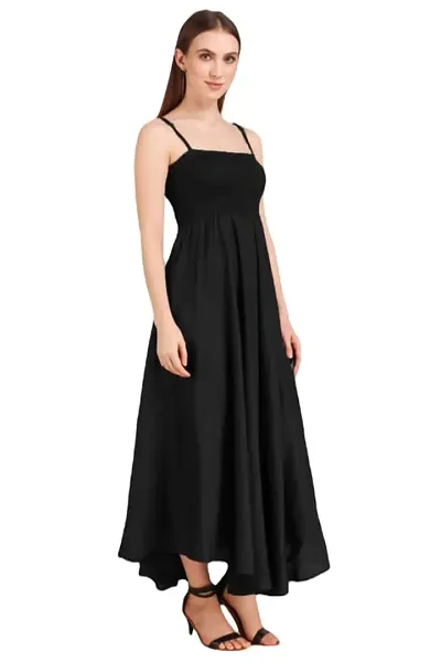 Classic Ankle Length Dress For Women