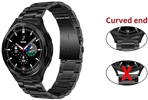 Galaxy Watch 45 44mm 40mmWatch 5 Pro 45mmGalaxy Watch 4 Classic Band 46mm 42mm20mm Smart Watch Strap Black-thumb2