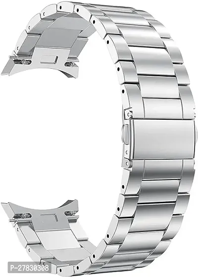 Galaxy Watch 45 44mm 40mmWatch 5 Pro 45mmGalaxy Watch 4 Classic Band 46mm 42mm20mm Smart Watch Strap Silver