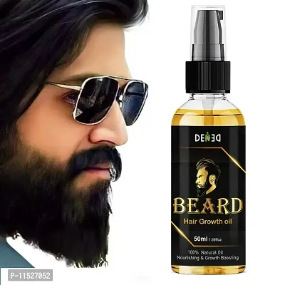 Beard Growth Oil - More Beard Growth, With Redensyl, 10 Natural Oil Hair Oil  (50 ml)-thumb0