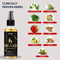 Beard Growth Oil - More Beard Growth, With Redensyl, 10 Natural Oil Hair Oil  (50 ml)-thumb1
