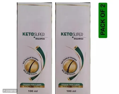Ketosupar Anti Dandruff Shampoo With Formula 5X100Ml (Pack Of 2)