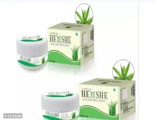 Henshe Aloevera Skin Cream 80G Pack Of 2