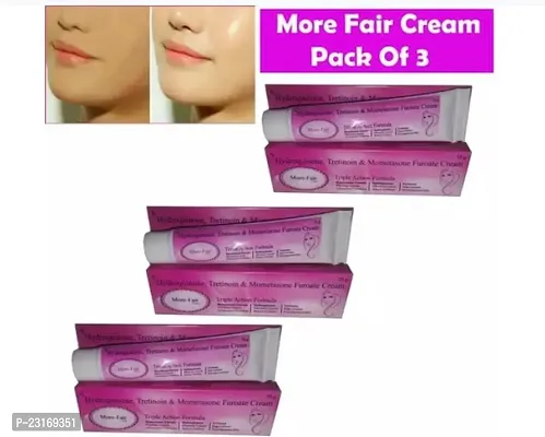 More Fair Cream 15Gm Pack Of 3 Dark Spot And Pimple Removing-thumb0