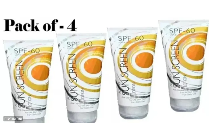 Sun Screen Lotion - Spf 60 Pack Of 4