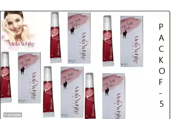 Mela White Confidence Glouly Skin Cream Pack Of - 5