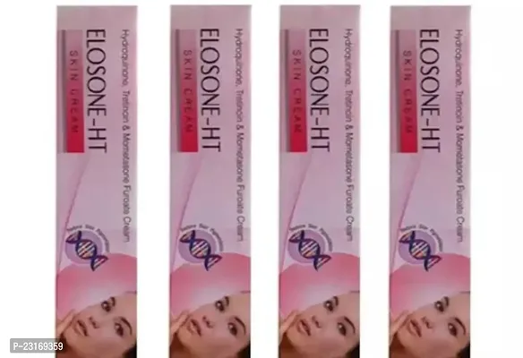 Elosone Ht Fairness Cream For Men And Women Night Use Only 15Gm Each Pack Of 4