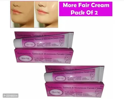 More Fair Cream 15Gm Pack Of 2 Dark Spot And Pimple Removing