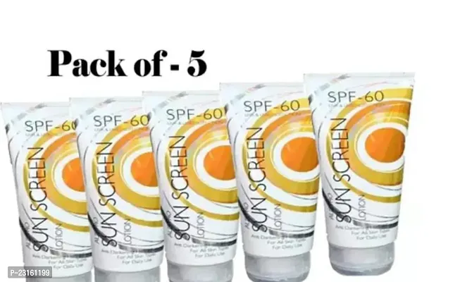 Sun Screen Lotion - Spf 60 Pack Of-5