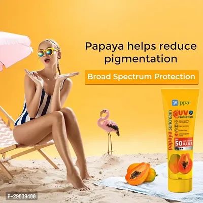 Herbal Papaya Uv Protection Sun Cream Pack of 4-thumb4