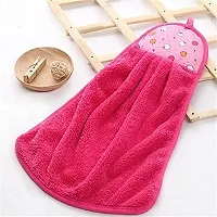 Wash Basin Hanging Towel for Kitchen Microfiber, Set of 5 Pcs (47 x 30 cm, Multicolor)-thumb2