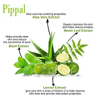 Pippal Neem  Aloe Face Wash Enriched with Neem, Aloe Vera  Basil Oil Control (Pack of 5)-thumb1