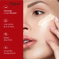 Pippal Foundation Cream spf 20 Bringing Exquisite Effect Soft Exquisite Whitening 70ml (Pack Of 3)-thumb2