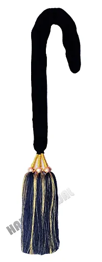 HARSHITANJAL Punjabi Paranda Parandi Choti Braid Tassles Hair Accessories for Girls and Women, HGS23PMG1B-thumb1