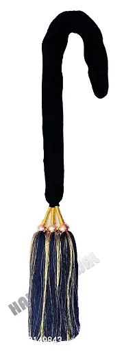 HARSHITANJAL Punjabi Paranda Parandi Choti Braid Tassles Hair Accessories for Girls and Women, HGS23PMG1B-thumb2