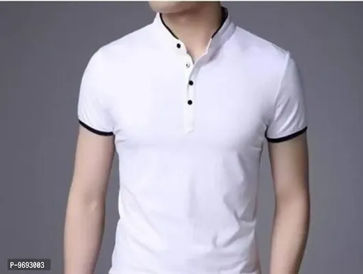 Stylish Cotton T-shirt For Men-thumb0