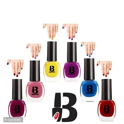 Nail paint Color Combo of 6 by Banetion Cosmetics