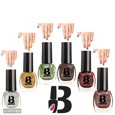 Banetion Nail Polish Color Combo of Glossy Shade