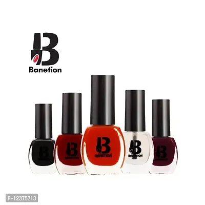 Modern Nail Color Combo Of 5 Nail Paint