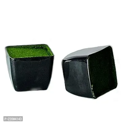 Flower Pot For Gardening Indoor Outdoor Planter (3.5 Inch, Pack Of 2, Black Colour Flower Pot)