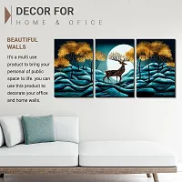 KOTART Paintings Wall Art MDF Panel Painting for Wall Decoration - Wall Paintings for Living Room, Bedroom - Big Size Wall Painting KO_TP3(12 x 18 inch, Panel) Set of 3 (Wall Decor, 09)-thumb3