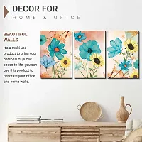 KOTART Modern Art Wall Decor Mdf Paintings For Bedroom Room Living Room -Kot212 (12 Inch X 18 Inch Panel) Set of 3 (Multi)-thumb3