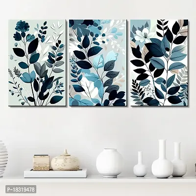 Buy KOTART Modern Wall Art MDF Panel Painting for Wall Decoration - Wall  Paintings for Living Room, Bedroom - Big Size Wall Painting KO_TP1(12 x 18  inch, Panel) Set of 3 (Art