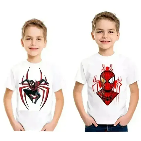 STYLISH BOYS CHARACTER POLYSTER TSHIRTS COMBO