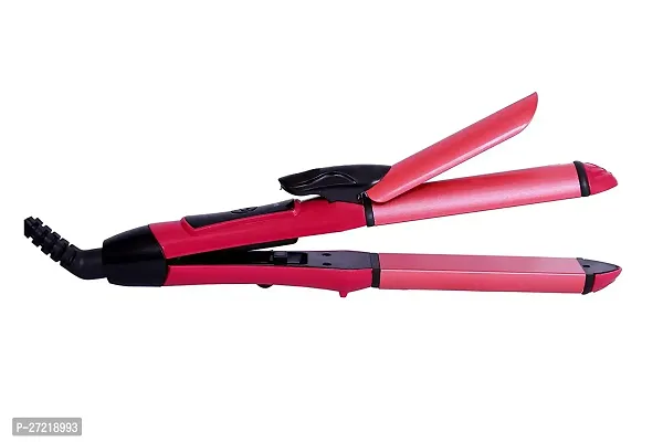 Nirvani NHC-2009 2 in 1 Hair Straightener Cum Hair Curler (Multi)-thumb0