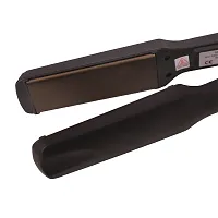 Nirvani KM-329 Hair Straightener with Temperature Control Setting with ON?OFF Switch-thumb2