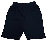 Classic Cotton Solid Shorts for Kids Boys, Pack of 4-thumb2