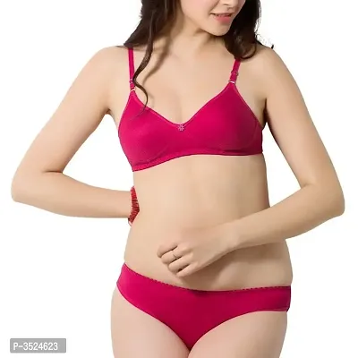 Women's Non-Wired Bra and Panty Set