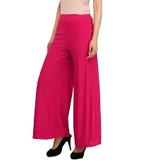 Fancy Solid Polyester Women Palazzo (Set Of 6)-thumb1