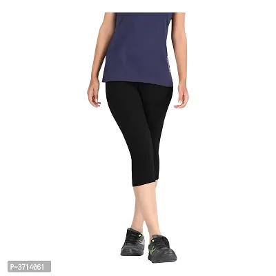 Buy online Women Solid Cotton Lycra Capri from Capris & Leggings for Women  by Draxstar for ₹359 at 67% off | 2024 Limeroad.com