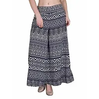 Pixie Women's/Girls Wide Leg Printed Crepe Palazzo/Trouser with Lining and Pocket (S, M, L, XL, XXL and XXXL)-thumb2