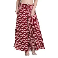 Pixie Women's/Girls Wide Leg Printed Crepe Palazzo/Trouser with Lining and Pocket (S, M, L, XL, XXL and XXXL)-thumb3