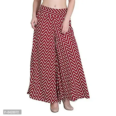 Pixie Women's/Girls Wide Leg Printed Crepe Palazzo/Trouser with Lining and Pocket (S, M, L, XL, XXL and XXXL)-thumb4